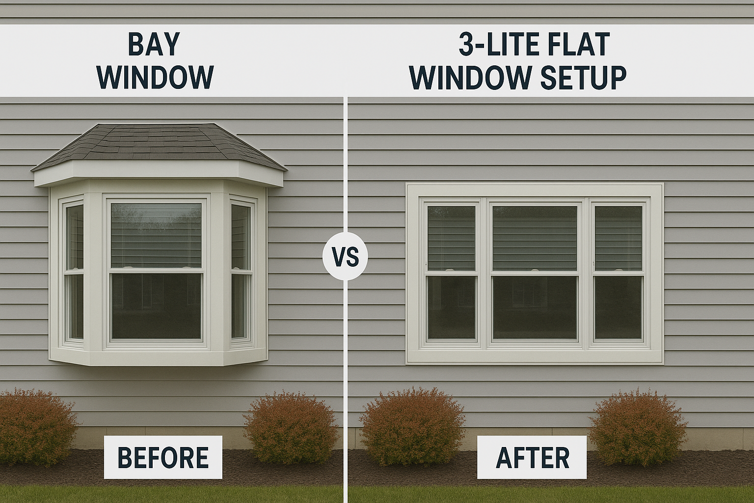 Skip the Bay? Why Many Homeowners Are Converting to a Sleek, Flat Window Setup