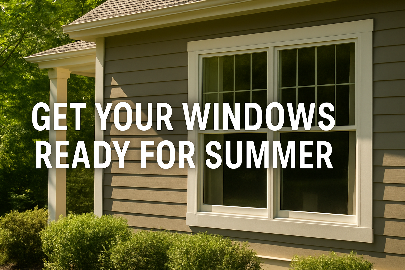 Get Your Windows Ready for Summer: 5 Ways to Keep Your Home Cooler (and Your Energy Bills Lower)